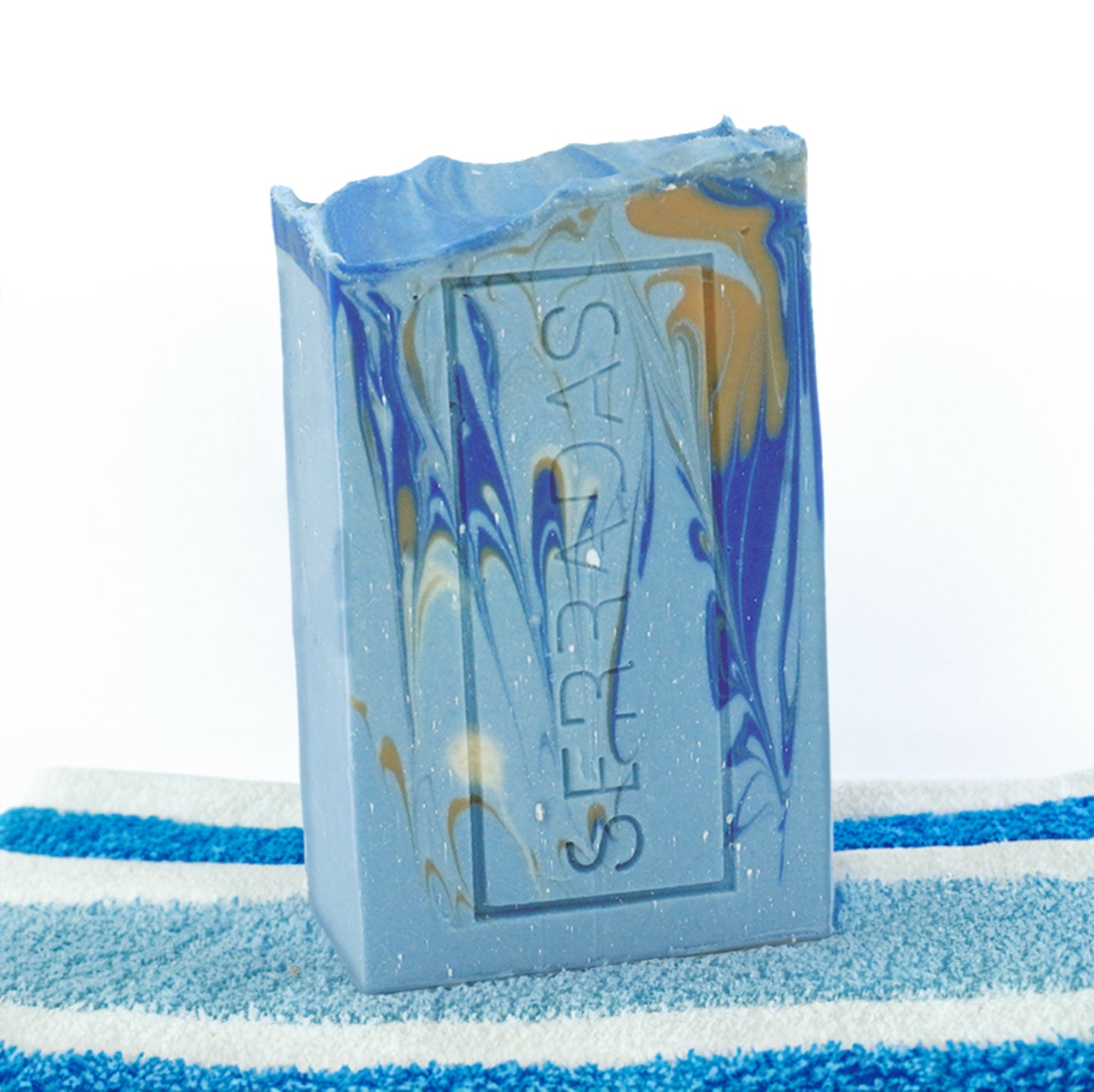 Sabonete Serradas Artesanal e Natural Azul Dourado N11
