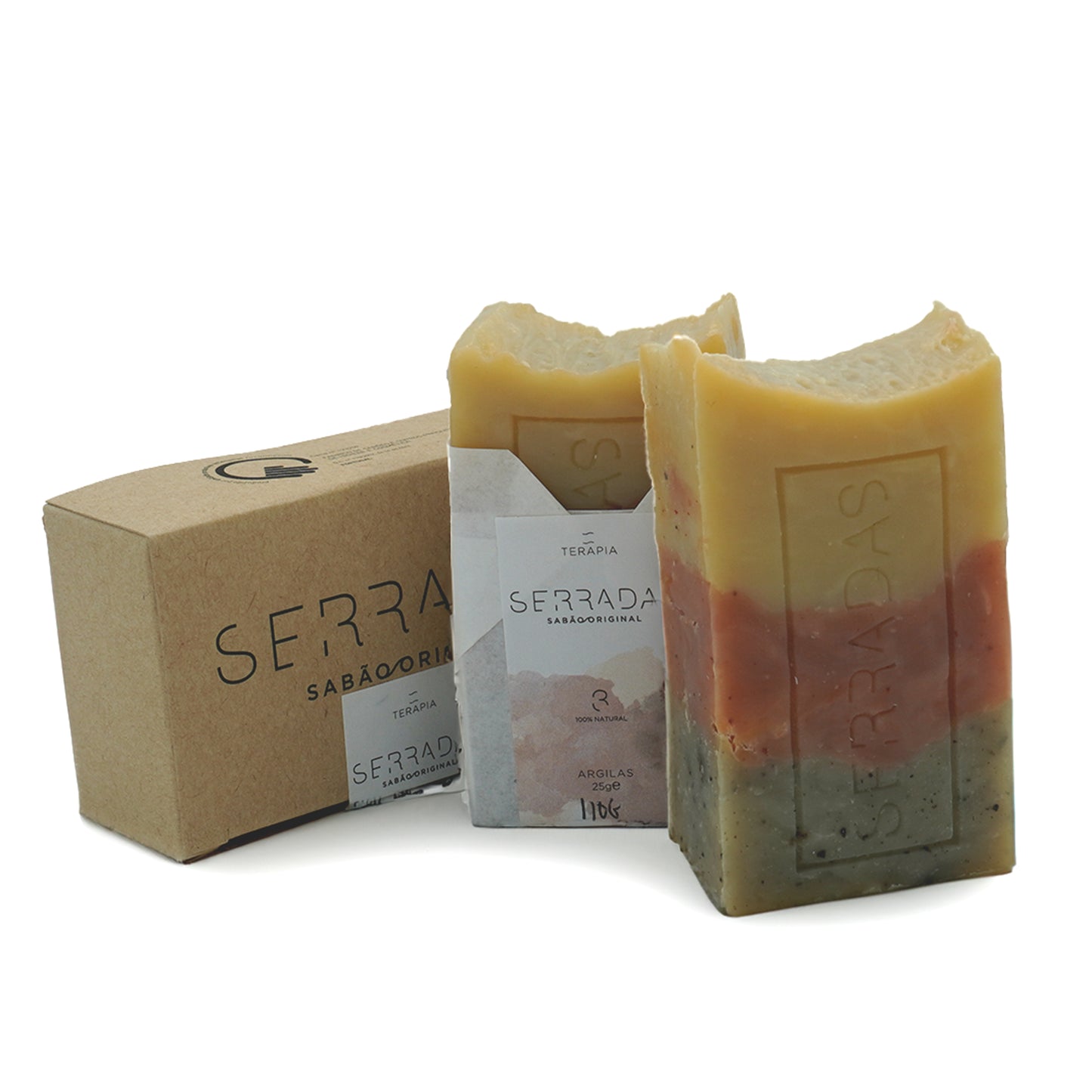 Sabonete Serradas Artesanal e Natural de Argilas N3